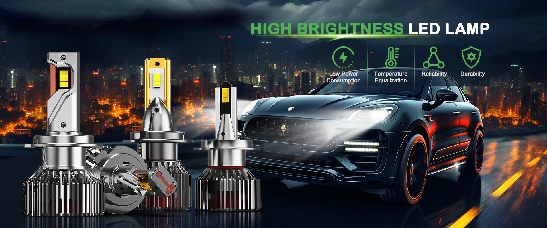 Série de motorista externa da China fábrica de faróis de LED