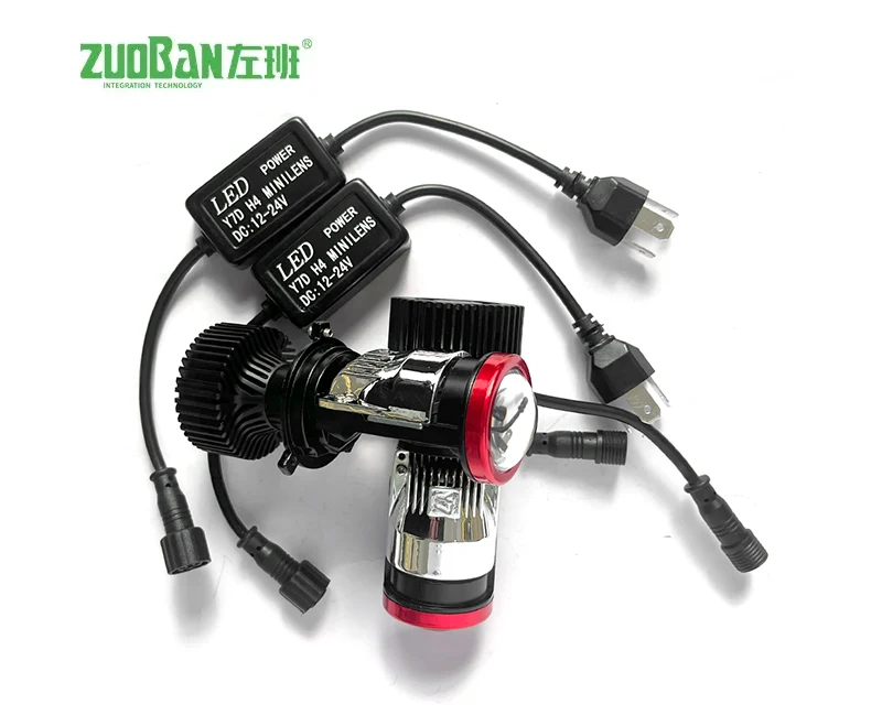 Bulbos de faróis de LED H4 de 50W lâmpada ledlllight